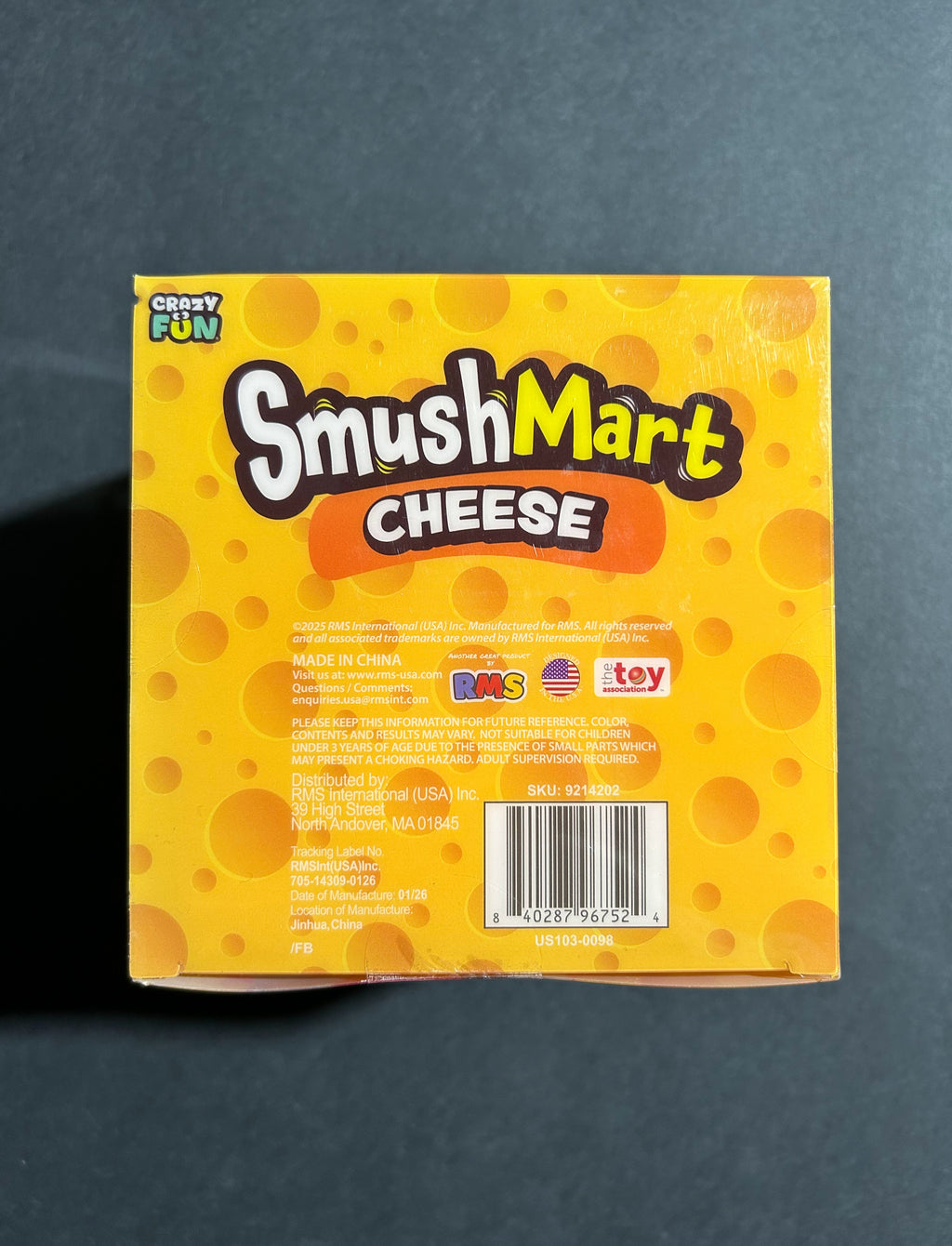 RMS Squishy Cheese