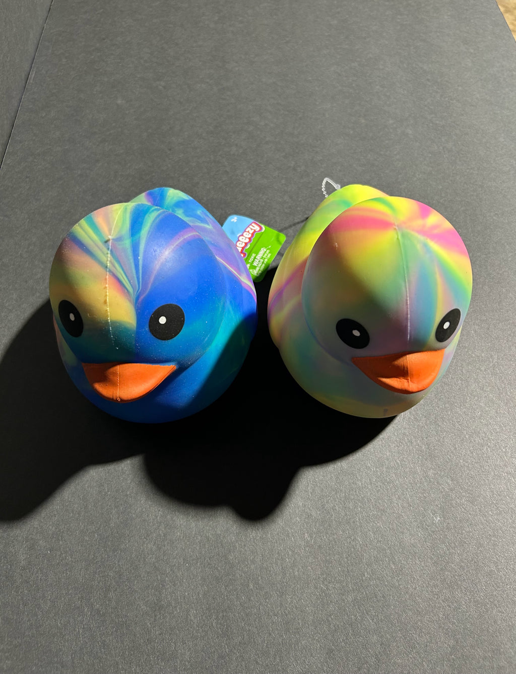 Squeeezy Tie-dye Duck